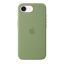 Apple iPhone 17e Silicone Case with MagSafe Light Moss