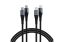 Intenso C100C USB-C to USB-C 100W Cable 2m Black (Double Pack)