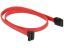 DeLock cable SATA 50cm down/straight Red