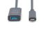 Digitus Active USB 3.2 Gen2 10G extension cable USB-C - USB-A 5m Black