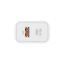 ColorWay USB töltő adapter Power Delivery Port PPS USB (Type-C PD + USB QC3.0) (30W) White