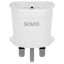 Savio AP-05 Travel adapter global socket – UK plug White