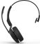 Jabra Evolve3 65 UC Mono Link 390a Wireless Bluetooth Headset + Stand Black