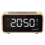 Carneo CF90 Radio Alarm Clock Wood/Black