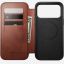 Nomad Modern Leather (Horween) Folio for iPhone 17 Pro Max Olde Dublin