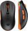 Meetion GW24 fekete RGB wireless egér
