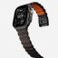 Nomad Stratos Band FKM for AW 45/46/49mm Black Titanium Ultra Orange