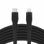 Belkin BOOST CHARGE Silicone cable USB-C to Lightning - 3M - Black