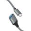 Logilink CU0106 USB 3.2 Gen1 Type-C adapter C/M to USB-A/F OTG 0,15m Dark Grey