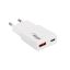 Akyga AK-CH-27 USB-A/USB-C PD 30W Quick Charge 3.0 GaN White