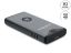 DeLock USB Type-C 40Gbps Enclosure for 1xM.2 NVMe PCIe SSD with fan Tool Free Black