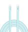 Verbatim Sync & Charge SoftTouch USB-C to USB-C 100W cable 1,2m Blue