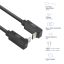 ACT USB 3.0 60W USB Type-C (up/down angled) to USB Type-C (up/down angled) 1m Black
