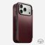 Nomad Modern Leather Folio (Horween) for iPhone 17 Pro Burgundy
