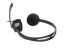 natec Canary headset Black