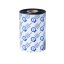 Brother BWS-1D450-110 Standard Wax 110mm x 450m festékszalag Black (8 tekercs/csomag)