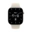 Apple Watch S12 Cellular 46mm Pearl White Ceramic Case with Sand Sport Band - M/L