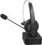 Logilink BT0059 Bluetooth Mono Headset with Charging Stand Black