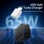 Vention 3-Port USB (C+C+A) GaN Charger (65W/65W/60W) EU-Plug White