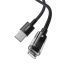 Baseus Gem USB to IP lightning 2.4A fast charging cable 2m Black