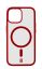 Cellularline Pop Mag back cover with Magsafe support for Apple iPhone 15, clear/red