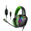 VERTUX Miami RGB Headset Green