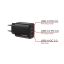 Verbatim Essentials GaN Wall Charger EU Plug 65W 3-Port Black