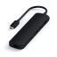 Satechi 6-in-1 USB-C Slim Multiport Adapter Black