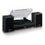 Lenco LS-100BK Record Player with 2 External Speakers Black