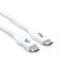 Club3D USB 80Gbps Certified 240W 8k240Hz Type-C 1,2m Cable White