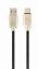 Gembird CC-USB2R-AMCM-1M Premium rubber Type-C USB charging and data cable 1m Black