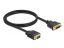 DeLock DVI 24+5 female to VGA male cable 1m Black