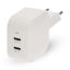 Nedis Wall Charger 45W PD 3.0 White