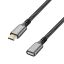 Logilink USB 3.2 Gen2 Type-C cable M/F 1m Black/Grey