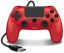 Cirka NuForce PS4/PC/Mac piros vezetékes kontroller