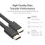 Unitek 4K 60Hz High Speed HDMI Cable 1m Black