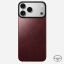 Nomad Magnetic Leather Back (Horween) for iPhone 18 Pro Max/17 Pro Max Burgundy