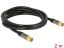 DeLock Antenna Cable IEC Plug > IEC Jack RG-6/U 2m Black