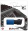 Kingston 64GB DataTraveler Exodia M USB3.2 Black/Blue