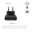 Club3D CAC-1935 USB-C Two Ports Slim Charger 65W GaN PD3.1 PPS