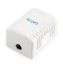 Gembird CAT5E FTP single port surface mount box White