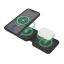 Dviced 2-in-1 Foldable Magnetic Wireless charger Black