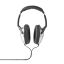 Nedis HPWD1200BK Over-Ear Wired Headphones Black/Silver