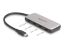 DeLock USB 10 Gbps USB Type-C Hub with 4x USB Type-C female and PD 85 Watt