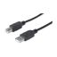 Manhattan USB 2.0 Type-A to Type-B Cable 3m Black