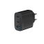 Mobile Origin Mobile Origin GaN 40W Wall Charger MO13, black 1 USB-A + 2 USB-C Black
