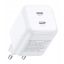 UGREEN Dual Network charger 45W 2x USB-C PD 3.0 GaN White