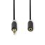 Nedis Stereo Audio Cable 3,5mm jack 3m Black