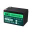 Green Cell LFPGC12V10AH CUBE Akkumulátor LiFePO4 10Ah 12.8V 128Wh Lítium-vas-foszfát hoz vészvilágítás és áramellátás, riasztóközpontok