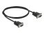 DeLock RS-232 D-Sub 9 male/male 1m Black
